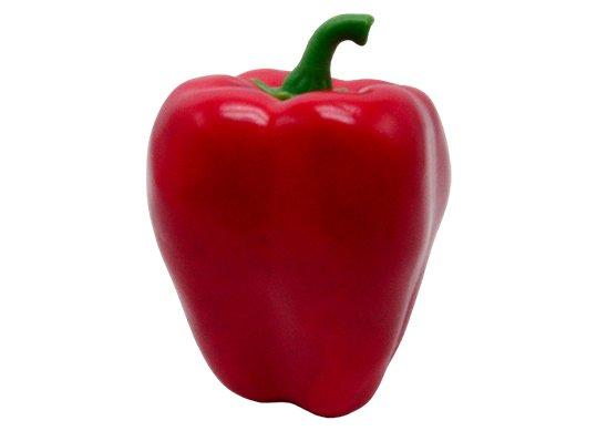 Leguma ardei gras decorativ rosu 11x8.3cm 8889-57