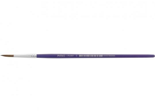 Pensule N5 rotunda par ponei/maner scurt MX60895