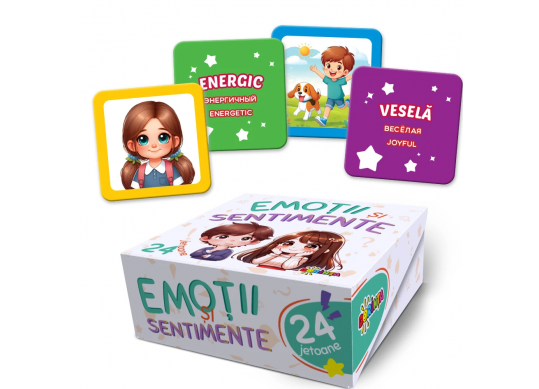 24 jetoane. Emotii si sentimente PD2525