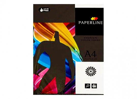 Hirtie color PAPERLINE A4 80gr 500foi Black IT401-80