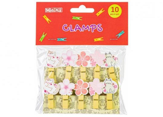 Clestisoare lemn pisica Maxi 10buc. MX62589