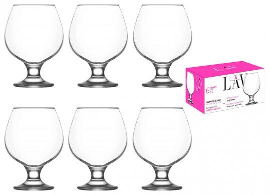 Pahar sticla 390ml Lav VS00417