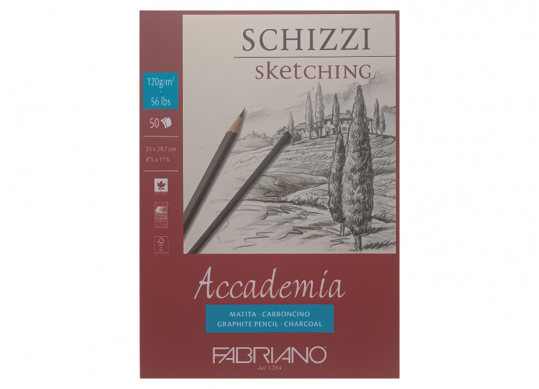 Hirtie bloc 21*29.7cm 120foi 120g Accademia 41122129