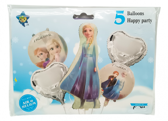 Baloane compozitii FROZEN+inimi BN158