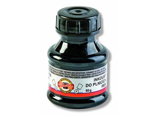 Cerneala KOH-I-NOOR neagra 50ml p/u STILOU KH141505