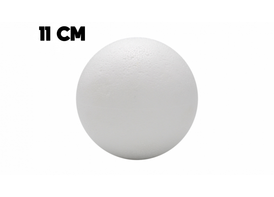 Sfera polistiren Ø11 (Pallina) 11*10*11cm OPAL11