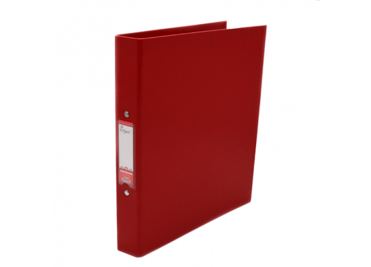 Biblioraft cu 2 inele Elegant (rosu) EL30709-03