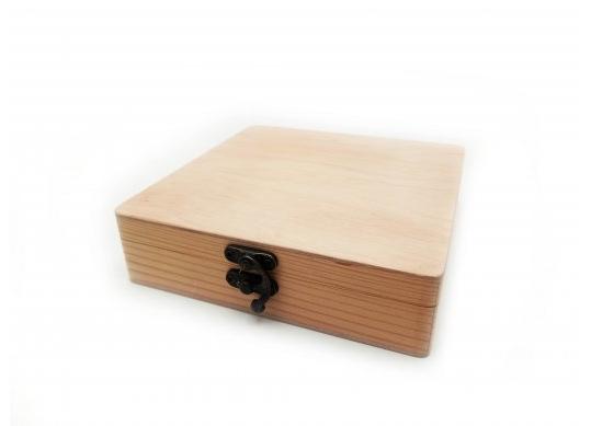 Cutie lemn (capac lemn) 4.5*17*17 00019