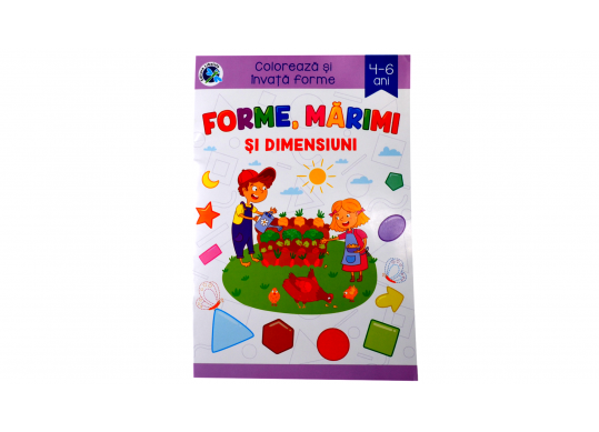 Carte Forme,marimi si dimensiuni (4-6 ani) (PP2364) PP0695