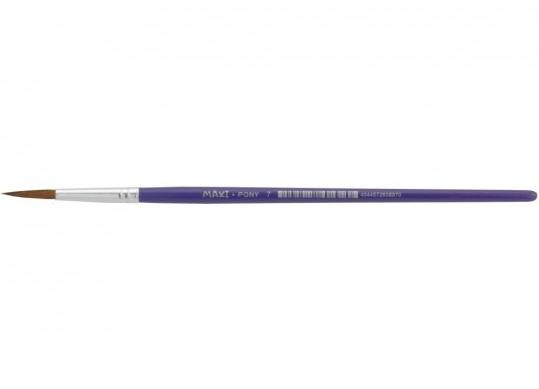 Pensule N7 rotunda par ponei/maner scurt MX60897