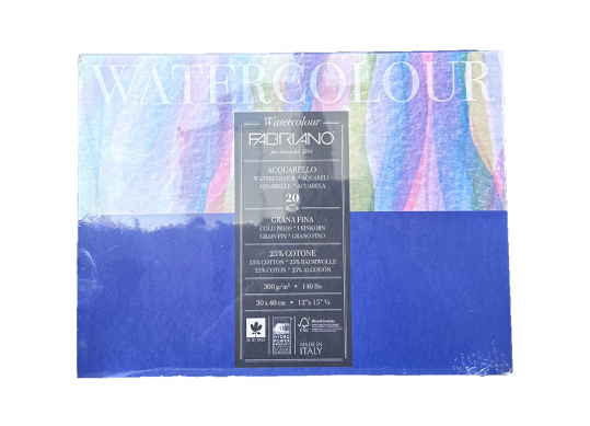 Hirtie bloc acuarela Watercolour 20foi 30*40 300gr 73613040
