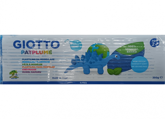Plastilina Giotto Patplume 350g Albastru F510103