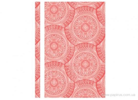 Dosar plastic A4 Optima Kaleidoscope (Rosu) O31265-03