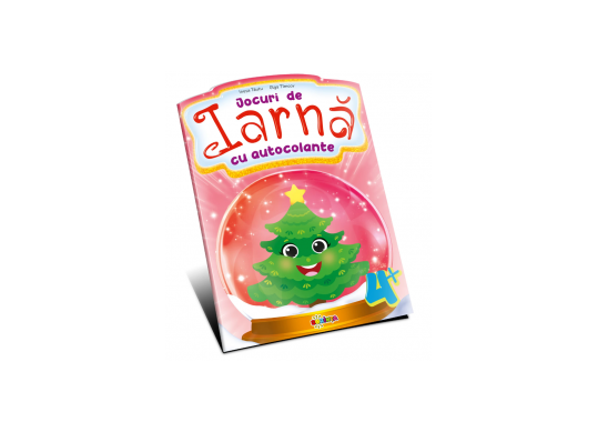 Carte Jocuri de iarna+autocolante 4+ PD0569