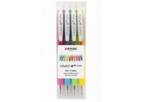 Pix gel cu mecanism Penac set 4b 0.5mm Inketti BA3601EF-2WP4