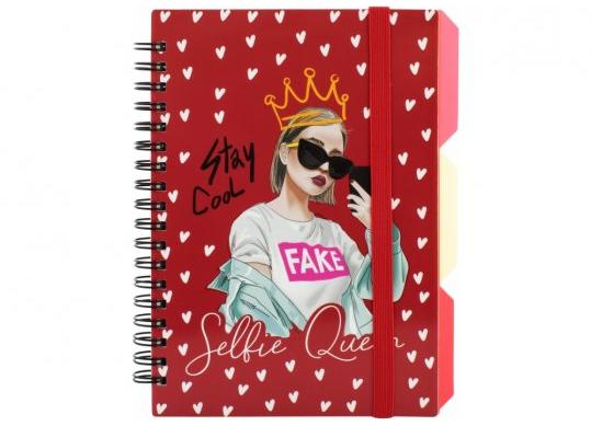 Carnet B6 100foi (4/1) spira laterala Selfie O20358-13