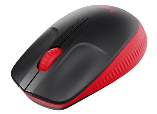 Mouse Wireless Logitech M190 Full-size - RED - 2.4GHZ - EMEA - M190 LO 910-005908
