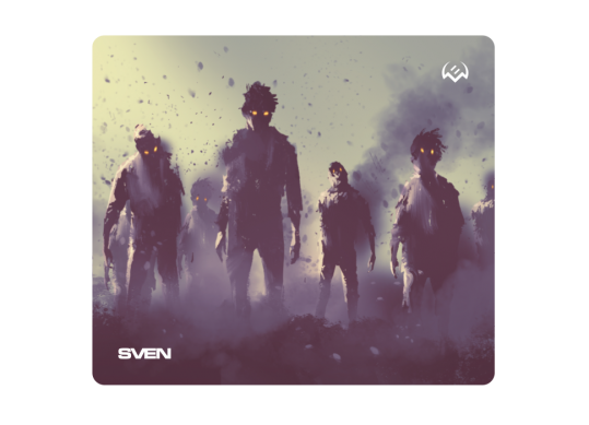 Mouse Pad Sven Zombie, Gaming Pad 230x200x2mm MP-G02S