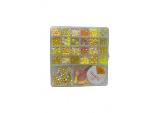 Set creatie cu margele 26 comp.Patrat N088-11