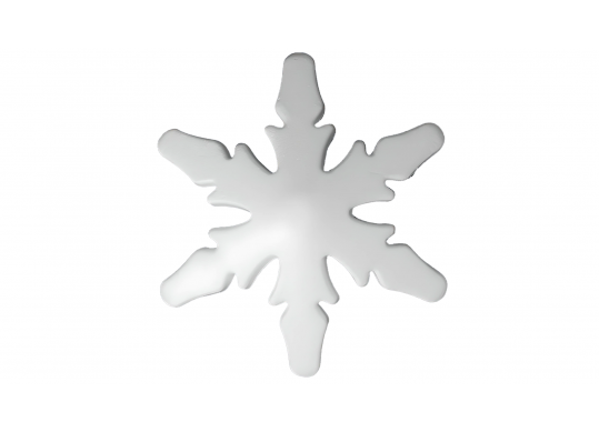 Figurina polistiren 19x7cm fulg 3D (fiocco) ONFNS
