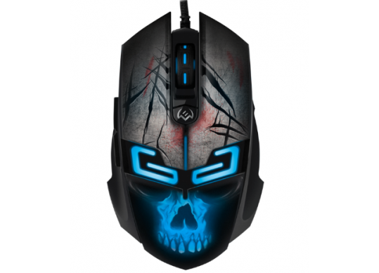 Mouse Wired SVEN Gaming mouse, 500-8000 dpi, Dinamic Blacklight, 5+1 buttons, 1,8m cable RX-G805