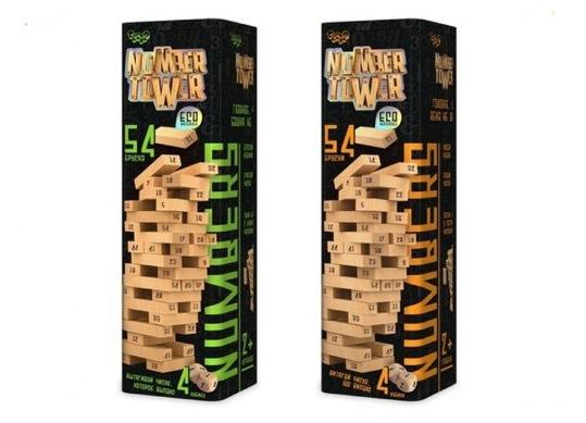 Joc de masa Number Tower (tub) 23044