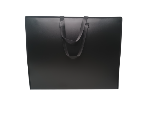 Geanta plastic A3+ fermoar si miner textil (ML31-9/24-1) X-827