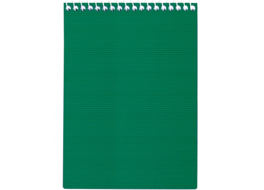 Caiet cu spira A5 48foi (spira sus)Verde E20231-04