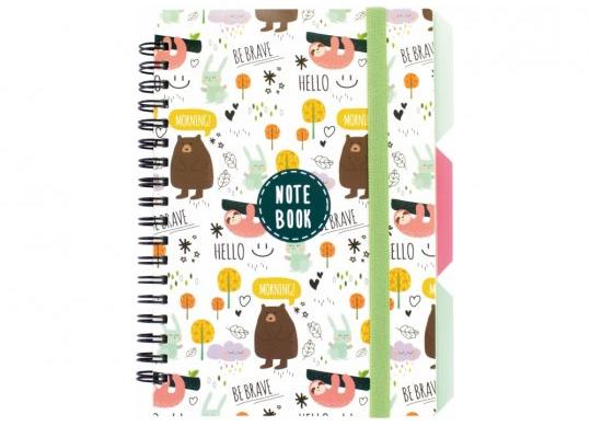 Carnet B6 100foi (4/1) spira laterala Bear O20358-11