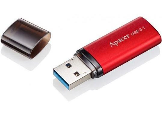 Flash USB: 32GB Apacer AH25C, USB 3.1 Black/Blue AP32GAH25B-C