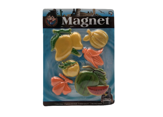 Magnet set Fructe 6 buc 1125