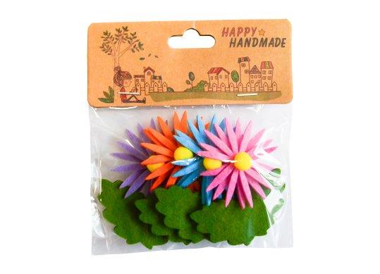 Accesorii Craft Fetru dublu flori astre 218201