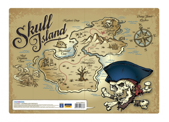 Covoras de birou CFS Skull Island CF69000-06