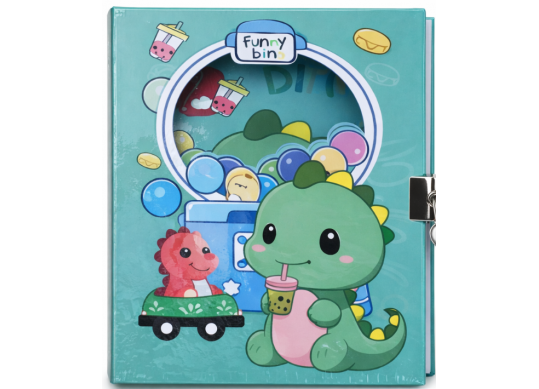 Carnet cu lacat 64k (ML30-4) Dino B0358