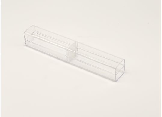 Cutie p/u pixuri cadou plastic transparent 0900