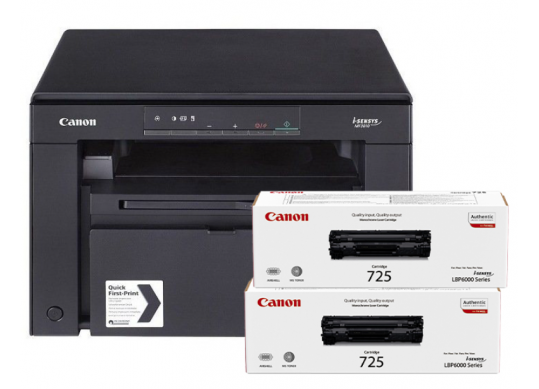 MFD Canon  i-Sensys MF3010 + Kit (CRG725 x 2pcs) / A4 / Black MF3010Kit