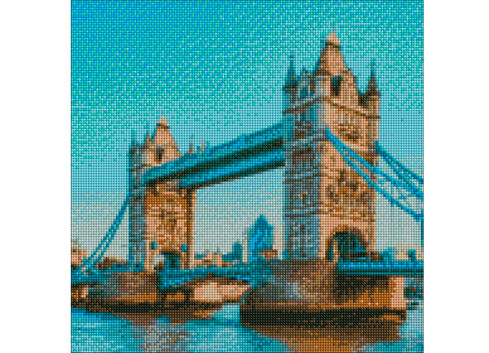 Tablou cu Diamante 40x40 Londra AMO7176