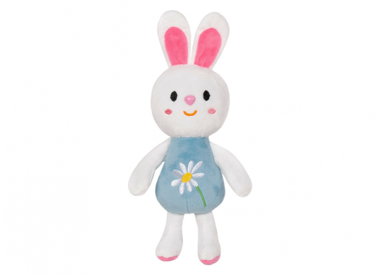 Jucarie moale Iepuras Zigo turcoaz ST1625