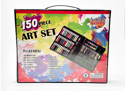 Set creatie 150pcs (carioci,acuarela,creioane) ML10-2