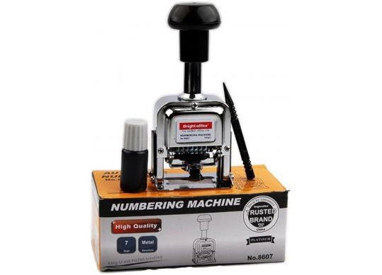 Numerator 7 simboluri metal ML63-23 RENEW 8607-7