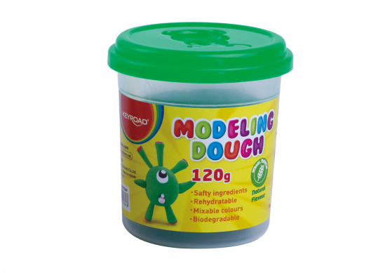 Plastilina Keyroad 1cul*120gr Verde KR972239