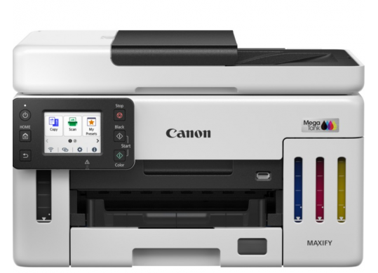 MFD CISS Canon MAXIFY GX6140/ Duplex / ADF / Wi-Fi / RJ45 / White GX6140