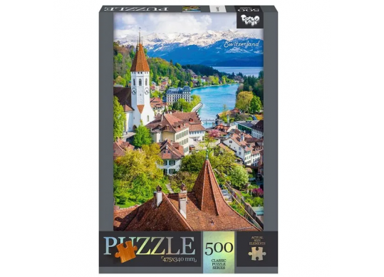 Puzzle  C500-14-11 Thun castle, Switzerland 42405