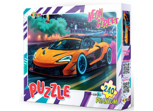 Puzzle 240 buc Neon Street.Phantom PD2570