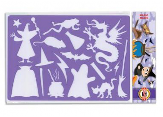 Rigla sablon Koh-i-Noor Magic 2 dimens. 31*20cm KH9812001