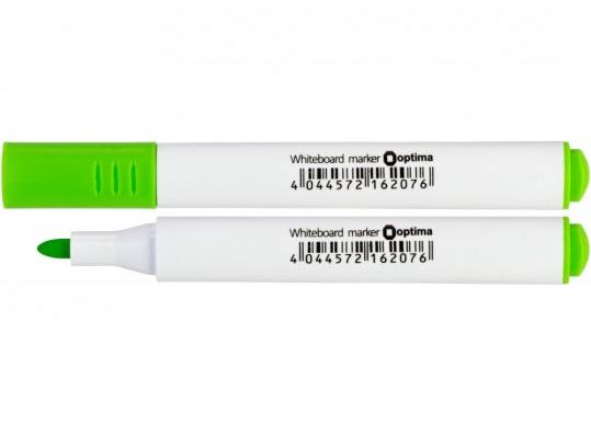 Marker Whiteboard Optima (2mm/virf rotund/verde desc.) O16214