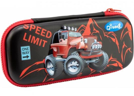 Penar 1 fermoar Qitong Jeep negru 5741Black