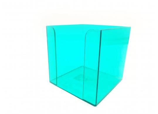 Suport p/u foi notite plastic 9*9*9cm (verde) A83037