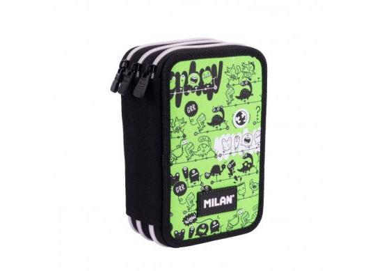 Penar Milan 3 fermoare cu rechizite Tandem 2 081364TN2