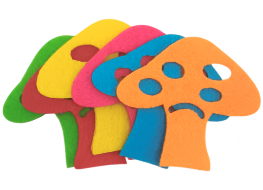 Accesorii Craft Fetru Ciupercute 218478